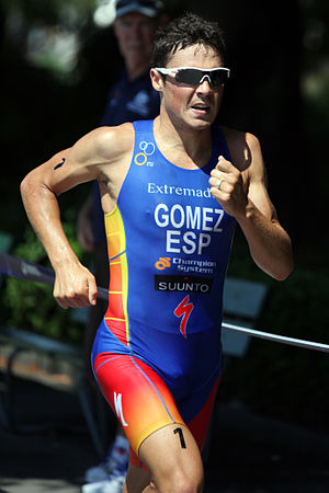 English: Francisco Javier Gómez at the Sprint ...