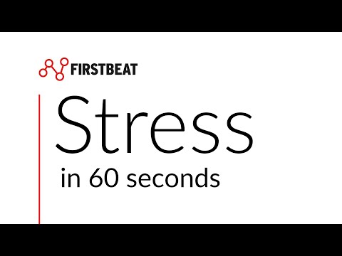 Firstbeat explains stress in 60 seconds