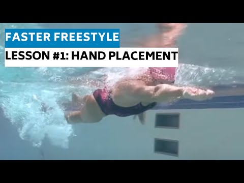 Faster Freestyle Swimming: Part 1. Hand Placement: How to properly set up the stroke | Vasa Trainer