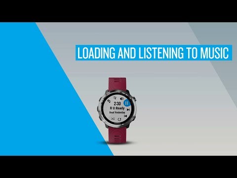Loading and Listening to Music on Your Garmin Watch
