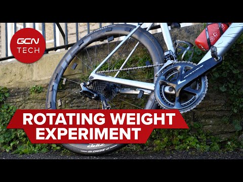 Why Rotating Wheel Weight Doesn't Matter: A Real World Cycling Experiment